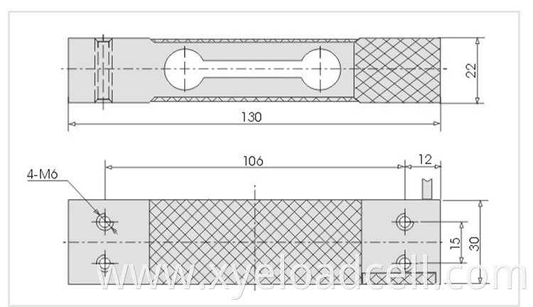 load cell of parallel beam